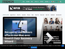 Tablet Screenshot of frenchmac.com